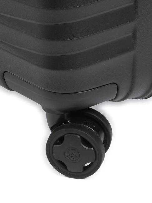 INTUO Mittelgroßer erweiterbarer Trolley SCHWARZ - Harte Trolleys