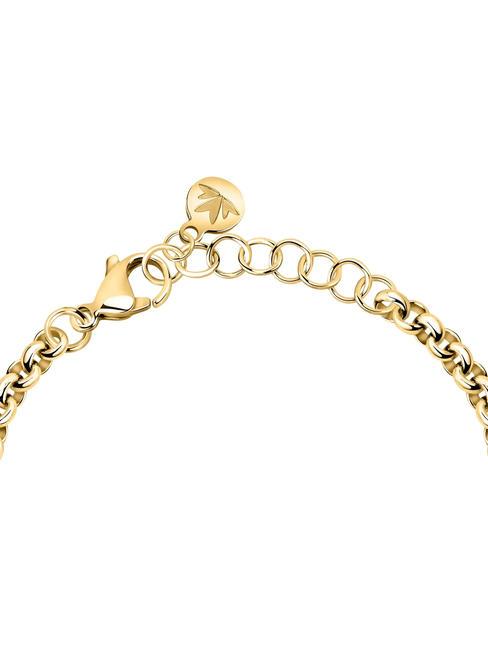 BAGLIORI Armband mit 4 Herzanhängern Gold - Armbänder