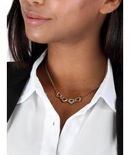 MORELLATO BAGLIORI Halskette mit 4 Herzen - Halsketten