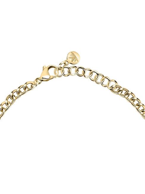 ABBRACCIO Charm-Armband mit Vorhängeschloss Gold - Armbänder