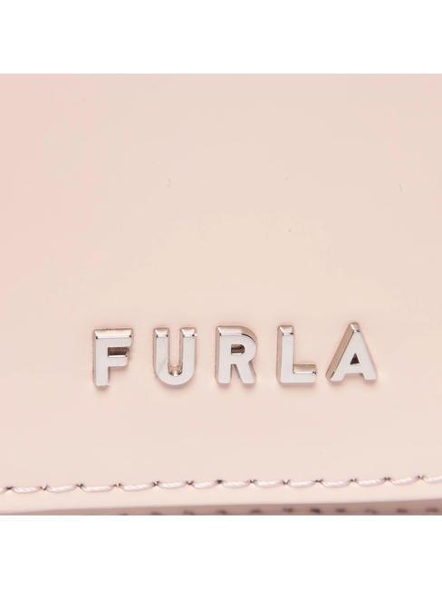 SPLENDIDA Mini-Tasche aus Leder mit Schulterriemen Bon Bon+Cappuccino+Schwarz - Damentaschen