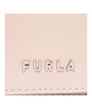 FURLA SPLENDIDA Mini-Tasche aus Leder mit Schulterriemen Bon Bon+Cappuccino+Schwarz - Damentaschen - 5
