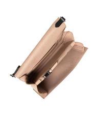 FURLA SPLENDIDA Mini-Tasche aus Leder mit Schulterriemen Bon Bon+Cappuccino+Schwarz - Damentaschen - 6