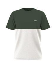 VANS COLORBLOCK Kurzarm-T-Shirt aus Baumwolle weiß/Bergblick - Herren-T-Shirts - 4
