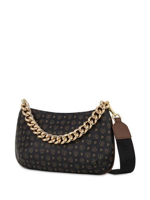 HERITAGE Umhängetasche mit Kettengriff Schwarz Braun - Damentaschen