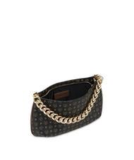 POLLINI HERITAGE Umhängetasche mit Kettengriff Schwarz Braun - Damentaschen - 4