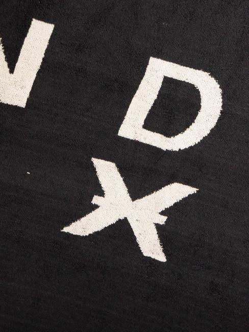 DRAPER  Strandtuch aus Baumwolle Schwarz - Reisezubehör