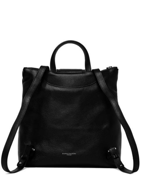 GIADA Lederrucksack f&uuml;r Damen Schwarz - Damentaschen