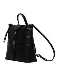 GIANNI CHIARINI GIADA Lederrucksack f&uuml;r Damen Schwarz - Damentaschen - 3