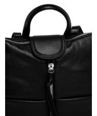 GIANNI CHIARINI GIADA Lederrucksack f&uuml;r Damen Schwarz - Damentaschen - 4