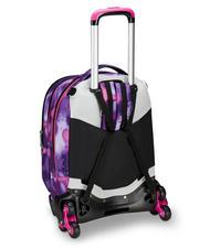 SEVEN DETACH BUBBLE STREET Abnehmbarer Doppel-Rucksackwagen ROSA VIOLETT - Rucks&auml;cke mit Trolleyfunktion - 3