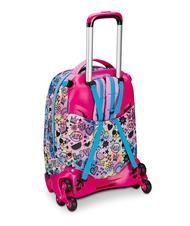 SJGANG COLORJAM 3-in-1-Trolley-Rucksack, abnehmbar IBIS ROSE - Rucksäcke mit Trolleyfunktion - 3