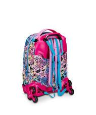 SJGANG COLORJAM 3-in-1-Trolley-Rucksack, abnehmbar IBIS ROSE - Rucksäcke mit Trolleyfunktion - 4