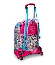 SJGANG COLORJAM 3-in-1-Trolley-Rucksack, abnehmbar IBIS ROSE - Rucksäcke mit Trolleyfunktion - 5