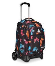 INVICTA NEW WAY NEW PLUG Fantasy Rucksack mit abnehmbarem Trolley verschwommener Schmetterling - Rucks&auml;cke mit Trolleyfunktion - 2