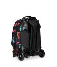 INVICTA NEW WAY NEW PLUG Fantasy Rucksack mit abnehmbarem Trolley verschwommener Schmetterling - Rucks&auml;cke mit Trolleyfunktion - 4