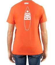 BIKKEMBERGS ICON SURF Baumwoll t-shirt orangecom - Herren-T-Shirts - 2