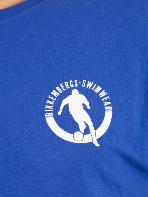 PUPINO  Kurzarm-T-Shirt Clematis blau - Herren-T-Shirts