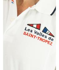 NORTH SAILS SAINT-TROPEZ Kurzarm-Poloshirt aus Baumwolle Weiß - Herren-Polo-Shirts/Herren-Polo-Shirt/Herrenpoloshirt/Herrenpoloshirts - 3
