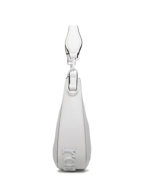 NINA Halbmondförmige Umhängetasche Weiß - Damentaschen