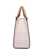 ROCCOBAROCCO MONOGRAM Logo Handtasche, mit Schultergurt Weiß - Damentaschen - 3