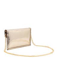 ROCCOBAROCCO MAIL LEOPARD  Hand-Clutch mit Schultergurt Gold - Damentaschen - 4