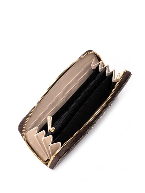 MONOGRAM Portemonnaie mit umlaufendem Reißverschluss braun - Brieftaschen Damen