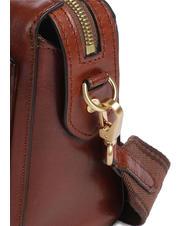 THE BRIDGE FRIDA Mini-Umhängetasche aus Leder BRAUN - Damentaschen - 3