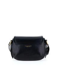 THE BRIDGE FEDERICA  Mini-Umh&auml;ngetasche aus Leder Schwarzes Gold - Harte Trolleys - 3