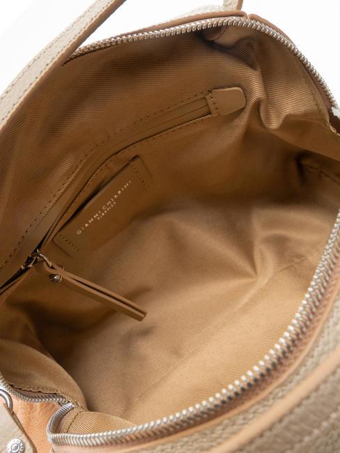 ALIFA Ledertasche mit Schultergurt Lamm - Damentaschen
