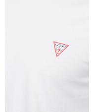 GUESS CORE Baumwoll t-shirt purwei&szlig; - Herren-T-Shirts - 3