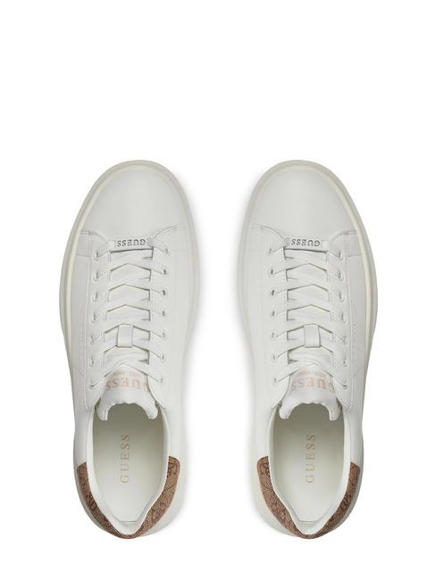 ELBA  Turnschuhe wei&szlig;brauner Ocker - Herrenschuhe