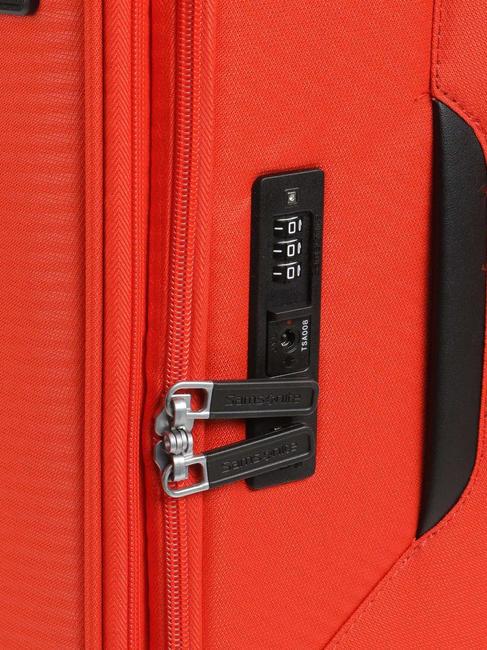 LITEBEAM Mittelgroßer erweiterbarer Trolley tang / orang - Halbharte Trolleys