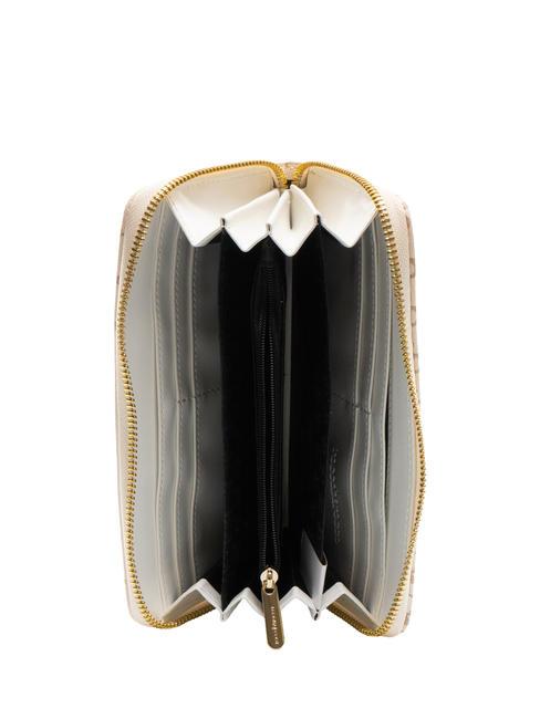 MONOGRAM Portemonnaie mit umlaufendem Rei&szlig;verschluss Wei&szlig; - Brieftaschen Damen