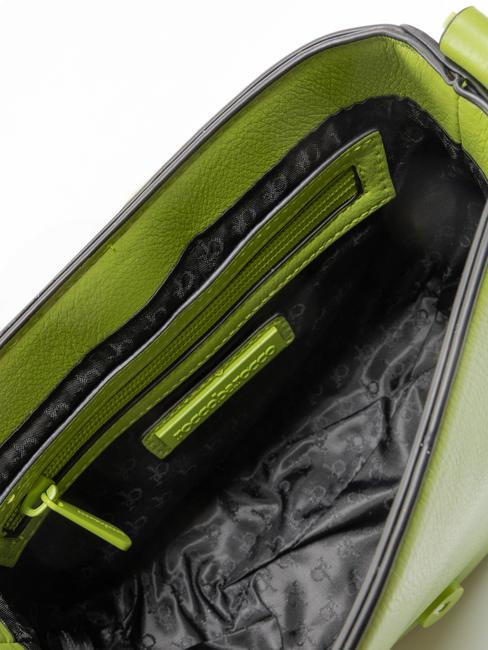 NINA  Mini-Umh&auml;ngetasche mit Schultergurt S&auml;uregr&uuml;n - Damentaschen