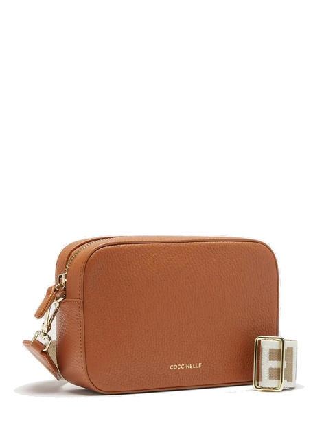 TEBE Schultertasche aus strukturiertem Leder Cuir 2 - Damentaschen