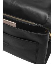 COCCINELLE DORIAN Schultertasche aus geh&auml;mmertem Leder Schwarz - Damentaschen - 3