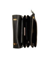 COCCINELLE ARLETTIS Handtasche aus gehämmertem Leder Schwarz - Damentaschen - 3