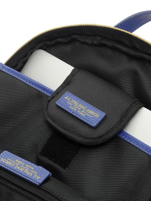 TIFFANY Laptop-Rucksack aus Leder blau - Damentaschen