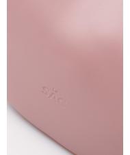 LESAC TULIPANO Umhängetasche mit Schultergurt aus Leder tausendjähriges Rosa - Damentaschen - 6