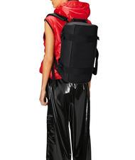 RAINS TEXEL  Rucksack/Reisetasche mit Schultergurt Schwarz - Reisetaschen - 5