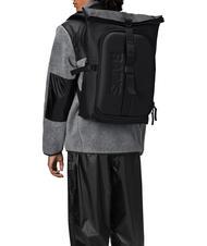 RAINS TEXEL  15" PC-Rucksack Schwarz - Rucksäcke für Schule &amp; Freizeit - 5