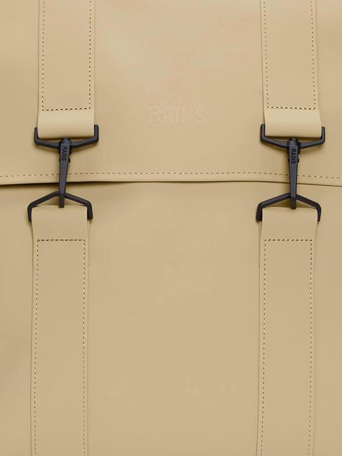 MSN BAG Wasserdichter City-Rucksack Sand - Rucksäcke für Schule &amp; Freizeit