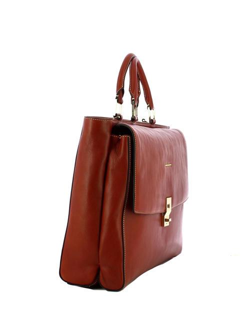 CAMPIONARIO -  DAFNE DAFNE 15,6 "Laptoptasche LEDER - Arbeitstaschen