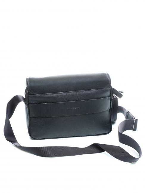 CAMPIONARIO - X15  Kleiner Messenger aus Leder Blau - Arbeitstaschen