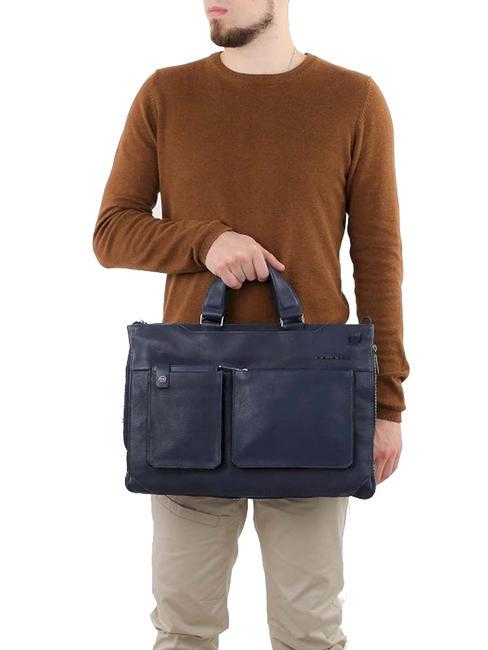 CAMPIONARIO - TALLIN Laptop-Rucksack 15 " Blau - Arbeitstaschen