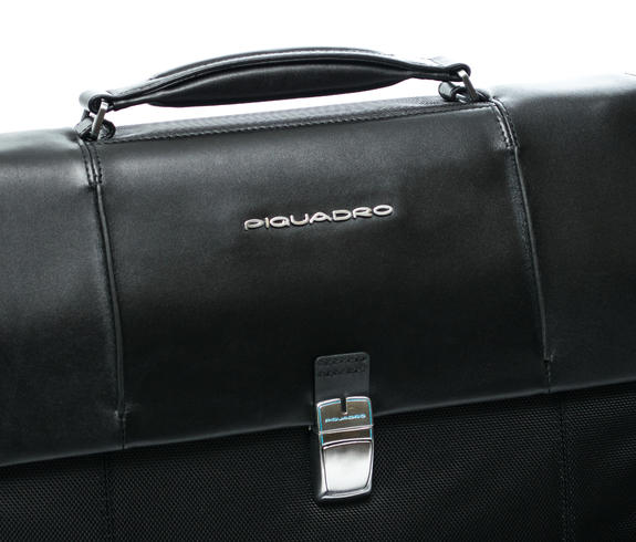 LINK 2 13" PC-Aktentasche, erweiterbar Schwarz - Arbeitstaschen