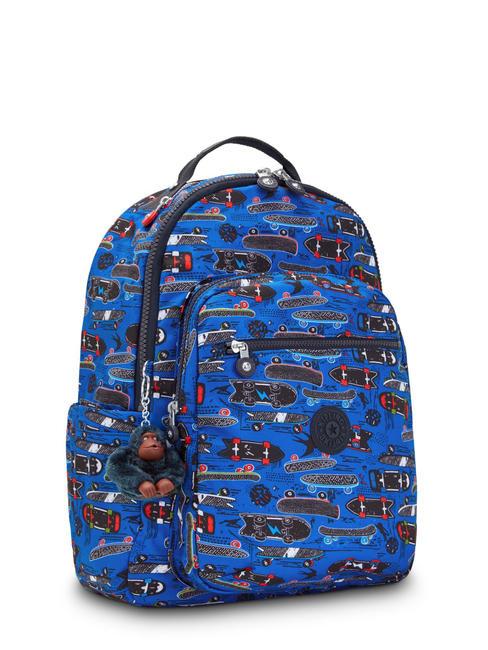 SEOUL KIDS 15 "Laptop-Rucksack new scate klein drucken - Rucksäcke für Schule &amp; Freizeit