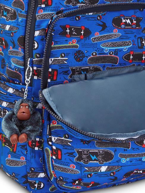 SEOUL KIDS 15 "Laptop-Rucksack new scate klein drucken - Rucksäcke für Schule &amp; Freizeit