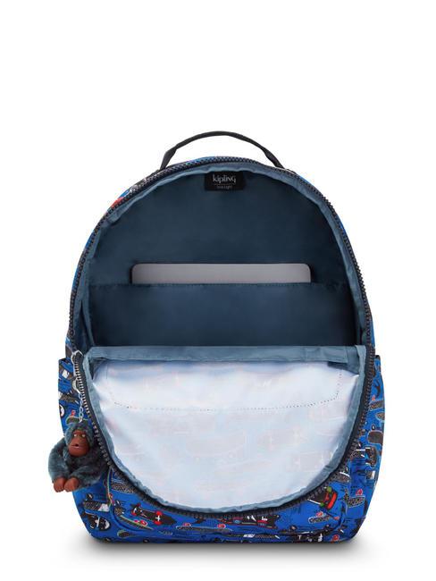 SEOUL KIDS 15 "Laptop-Rucksack new scate klein drucken - Rucksäcke für Schule &amp; Freizeit